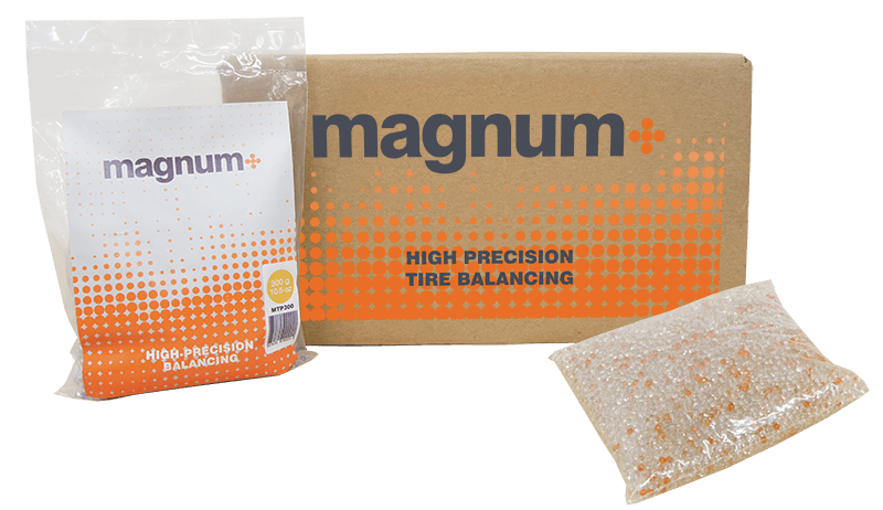 MAGNUM+ tire balancing beads box